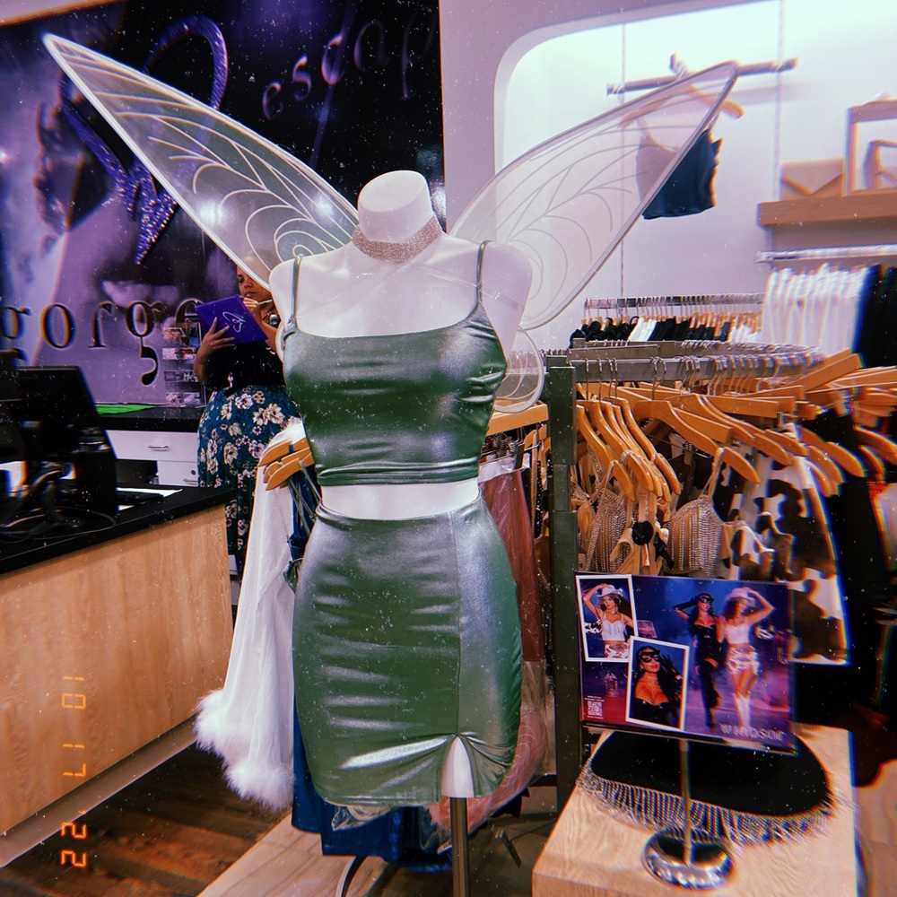 Fantasy fairy holographic Wing - Pink